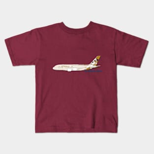 Etihad Airbus A380 Kids T-Shirt